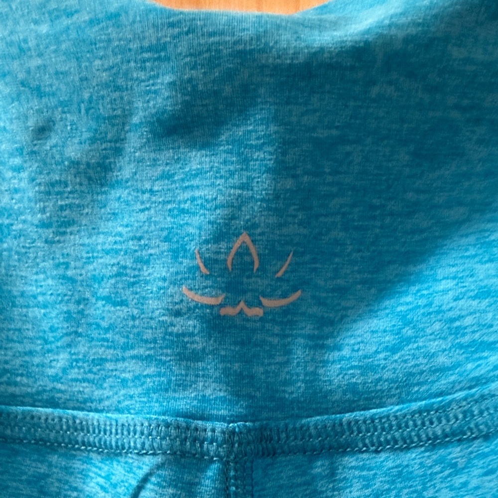 BEYOND YOGA Aqua Heather Long Leggings, SIZE XXS - Picture 3 of 4